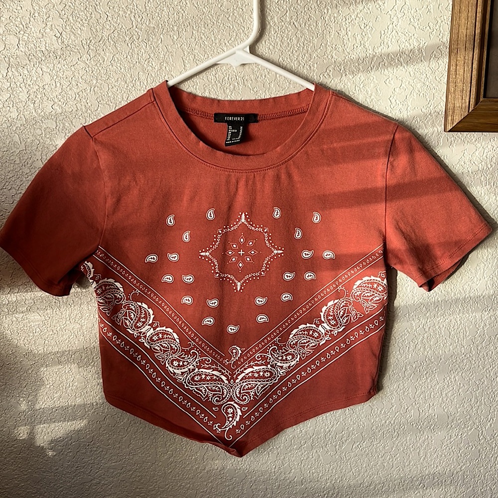 Bandana crop top